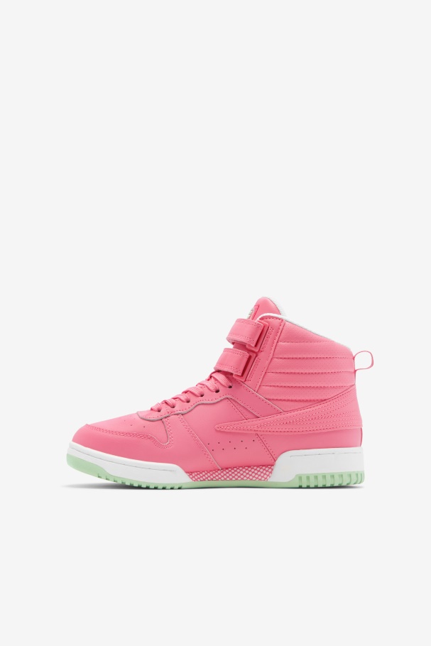 Fila UK Bubblegum/White Little Kids\' F-14
