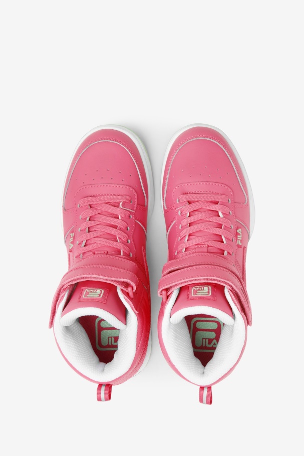 Fila UK Bubblegum/White Little Kids\' F-14