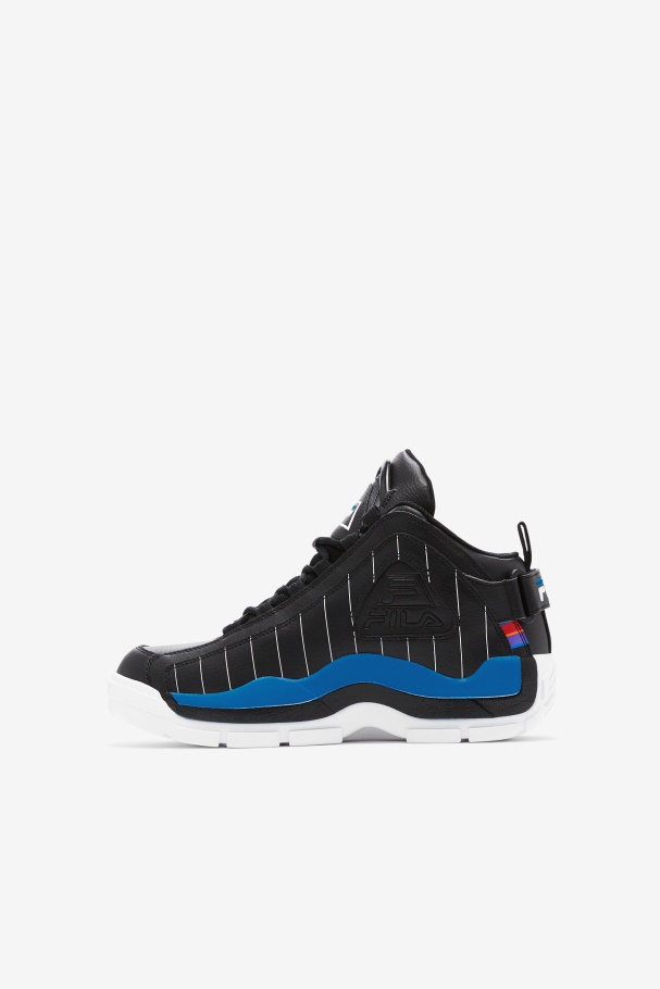 Big Kids\' Grant Hill 2 History Fila UK Black/White/Imperial Blue