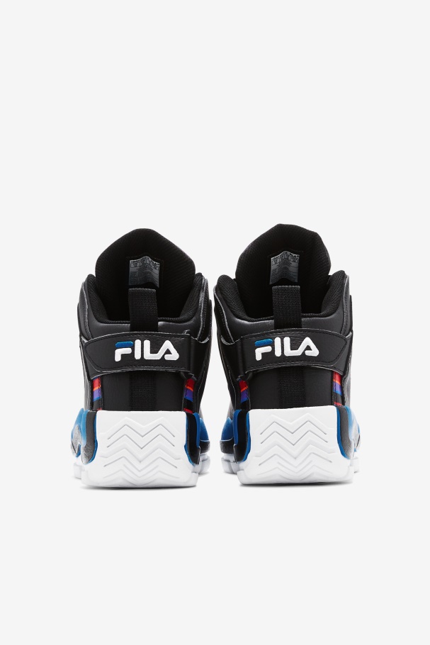 Big Kids\' Grant Hill 2 History Fila UK Black/White/Imperial Blue