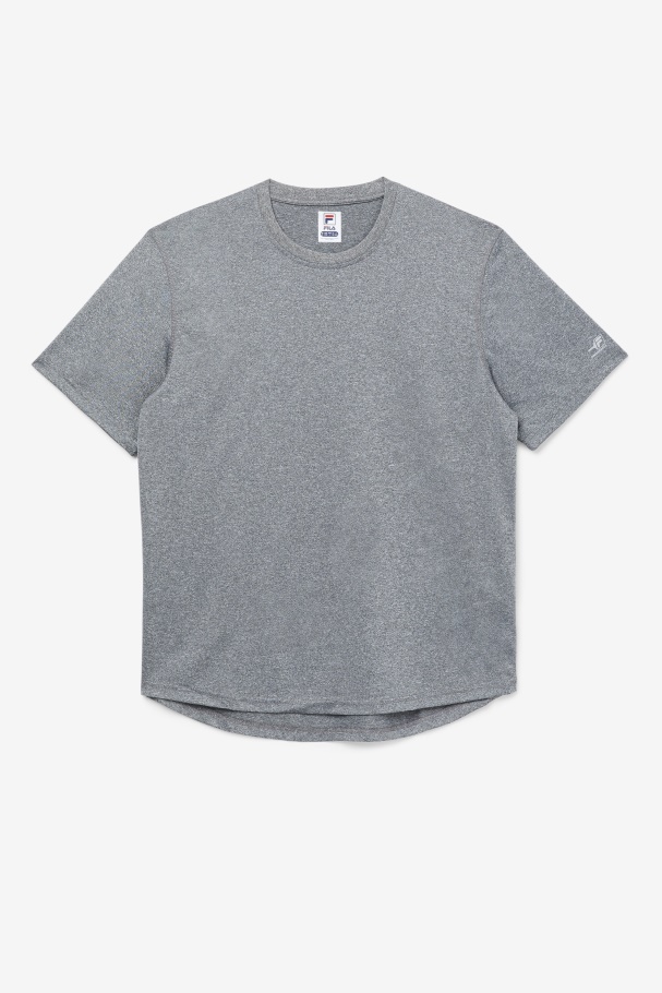 Fila UK Pickleball Scallop Hem Crew Heather