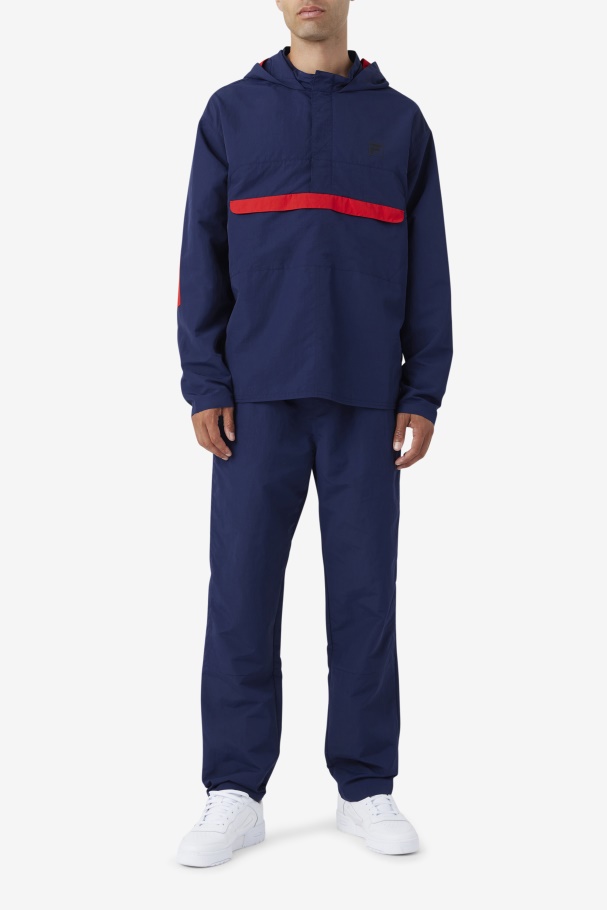Fila UK Navy Bevans Park Anorak