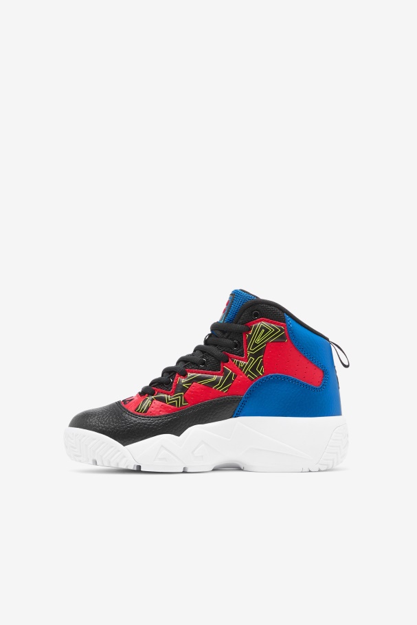 Black/Blue/Red Fila UK Little Kids\' MB