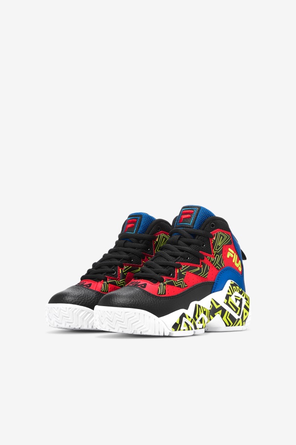 Black/Blue/Red Fila UK Little Kids\' MB