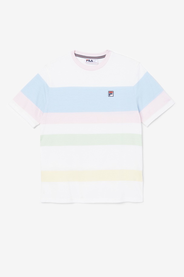Fila UK Marshmallow/Blue/Pink/Tender Slitter Crew