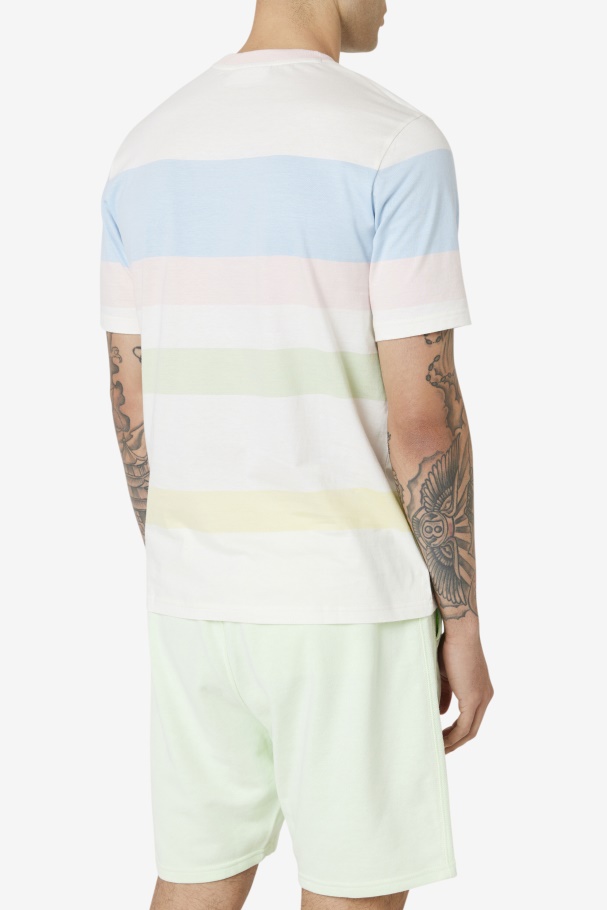 Fila UK Marshmallow/Blue/Pink/Tender Slitter Crew