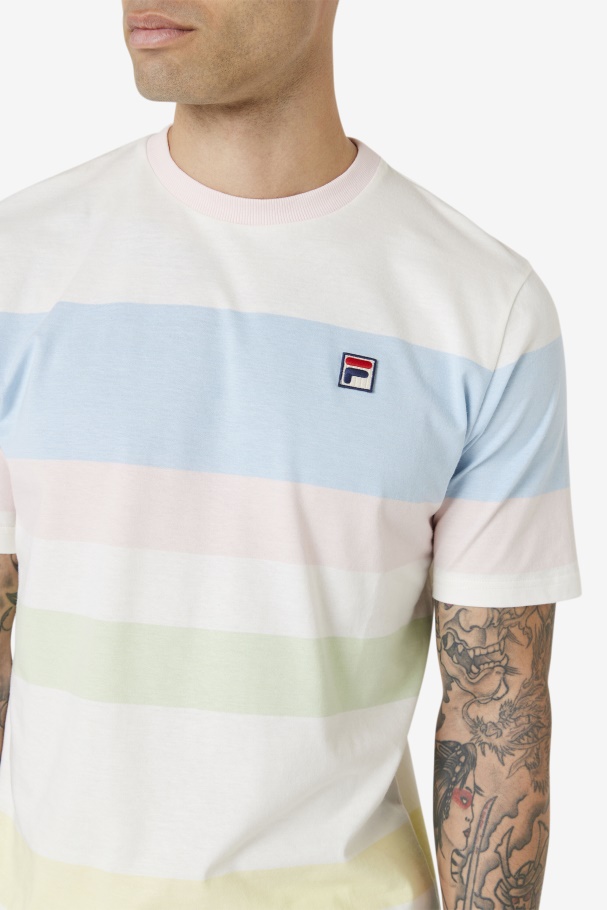 Fila UK Marshmallow/Blue/Pink/Tender Slitter Crew