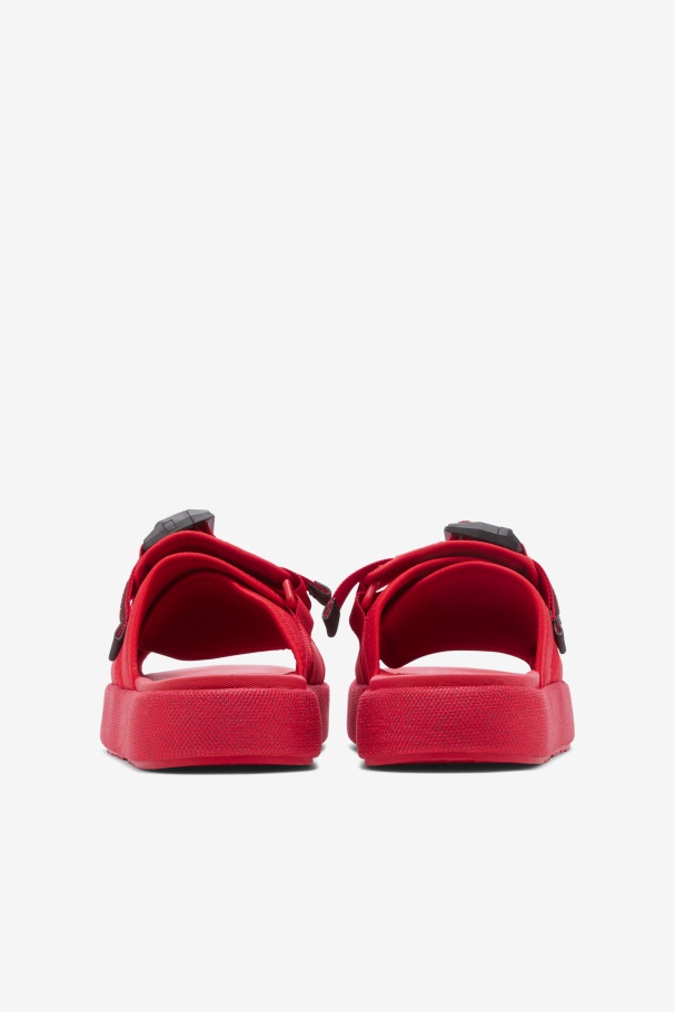 Men\'s Atlas Slide Fila UK Red/Black