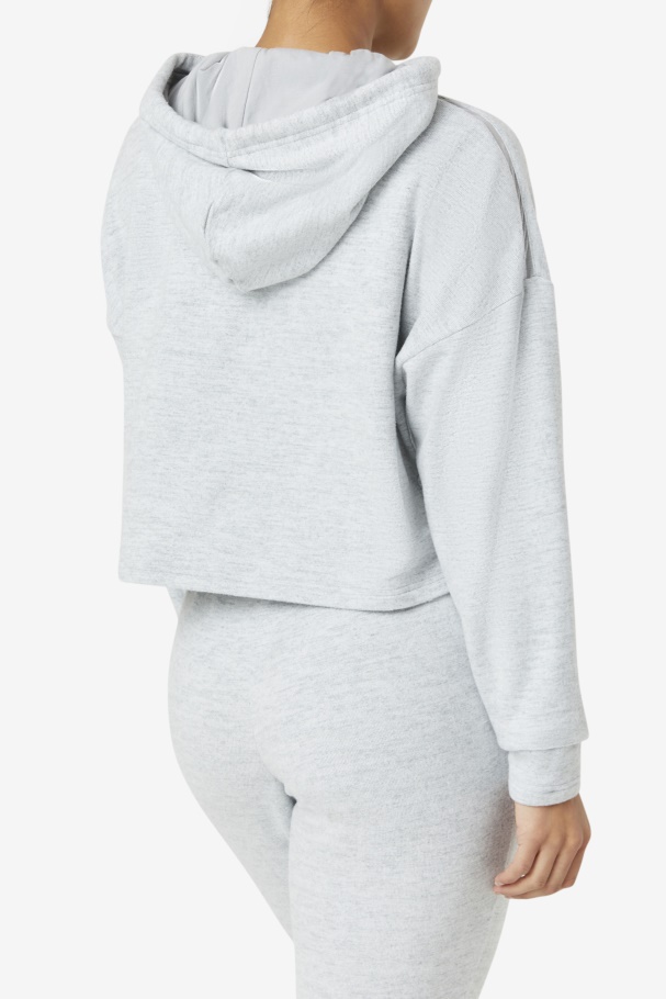 Hirisheather Fi-Lux Cropped Hoodie Fila UK