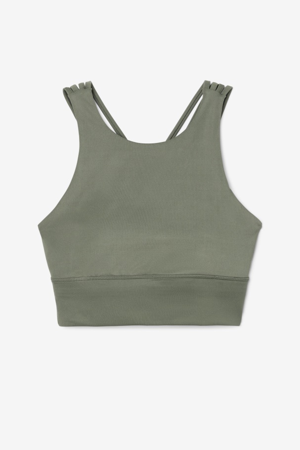 Thyme Uplift High Neck Sports Bra Fila UK