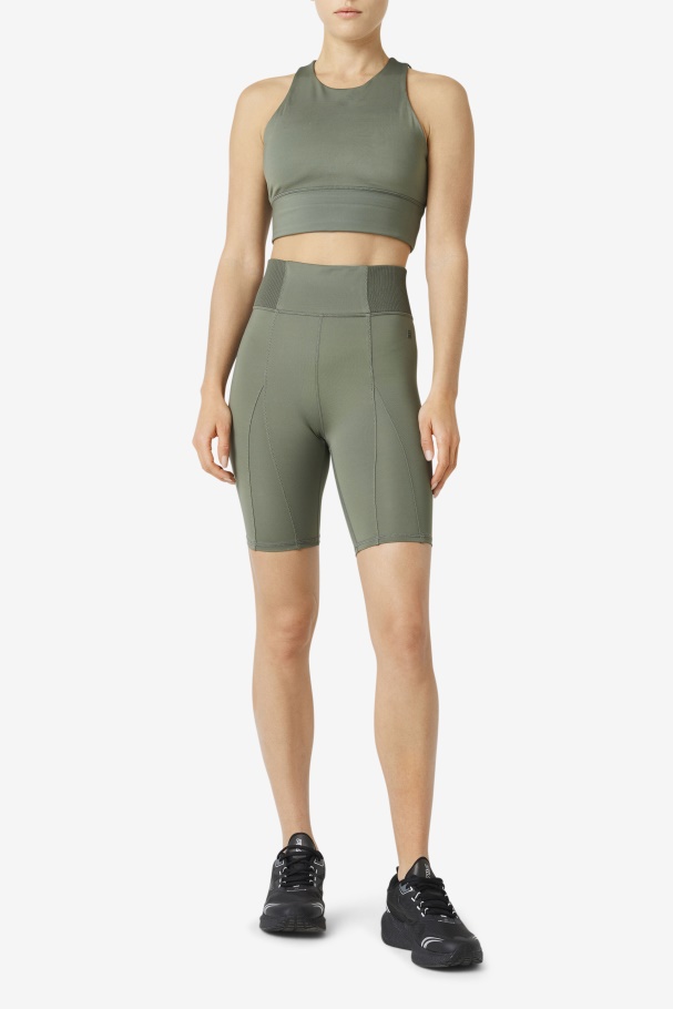 Thyme Uplift High Neck Sports Bra Fila UK
