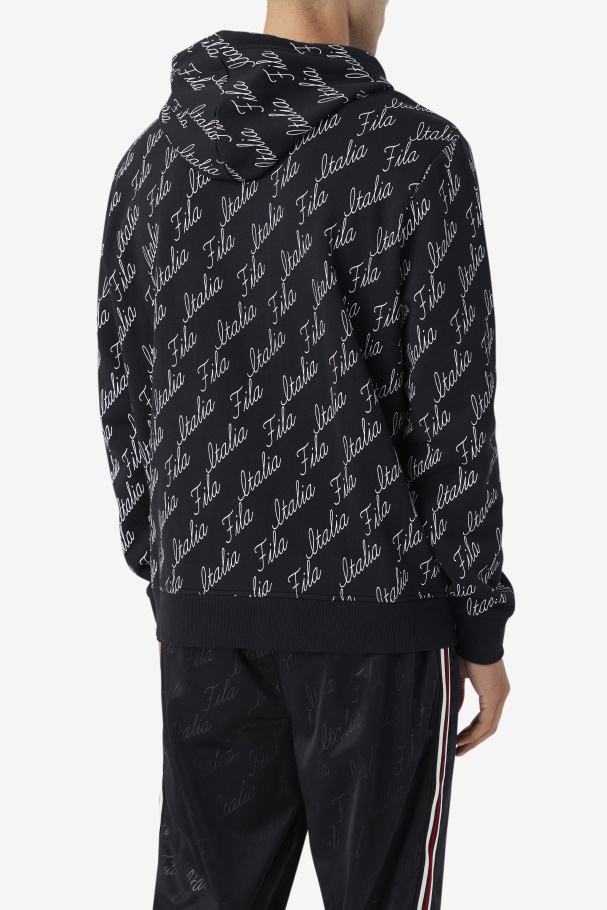 Black/Gardenia Nim Hoodie Fila UK