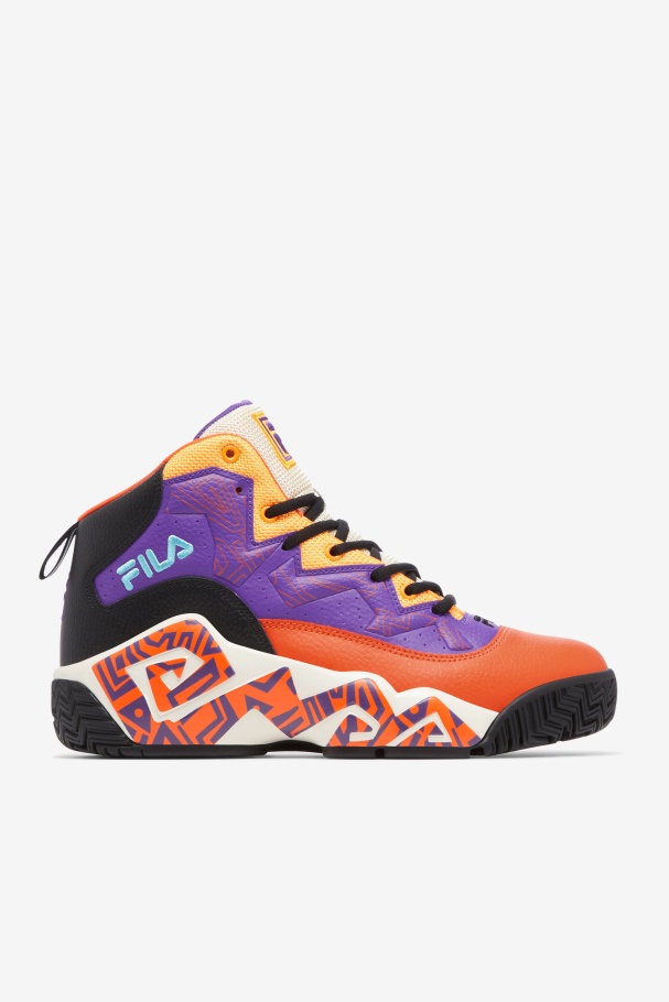 Fila UK Orange/Purple/Red Orange Men's MB