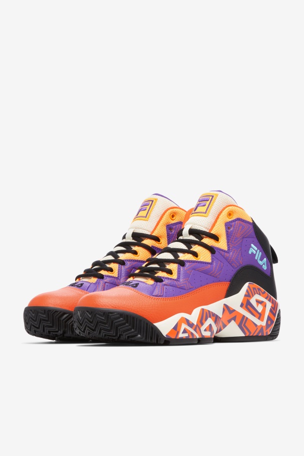 Fila UK Orange/Purple/Red Orange Men\'s MB