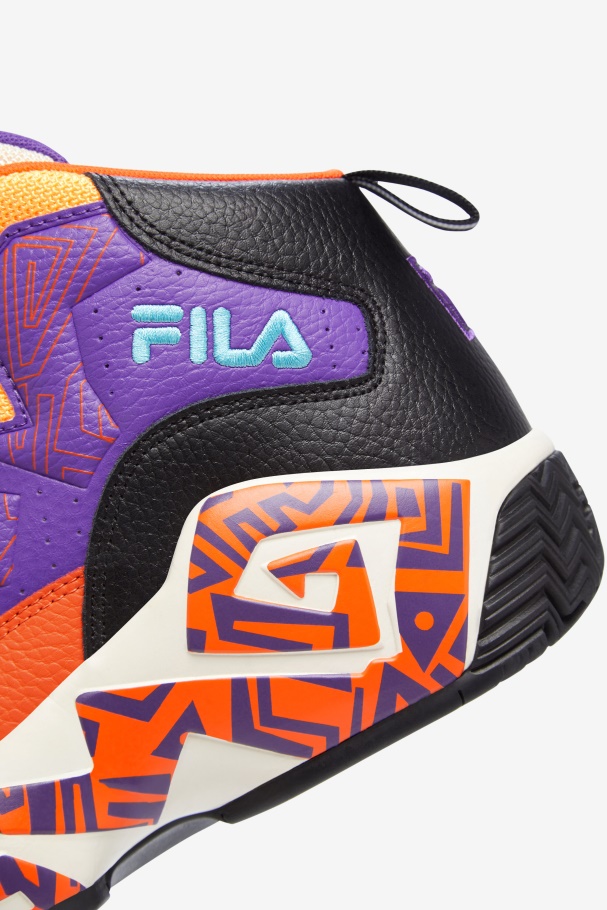 Fila UK Orange/Purple/Red Orange Men\'s MB