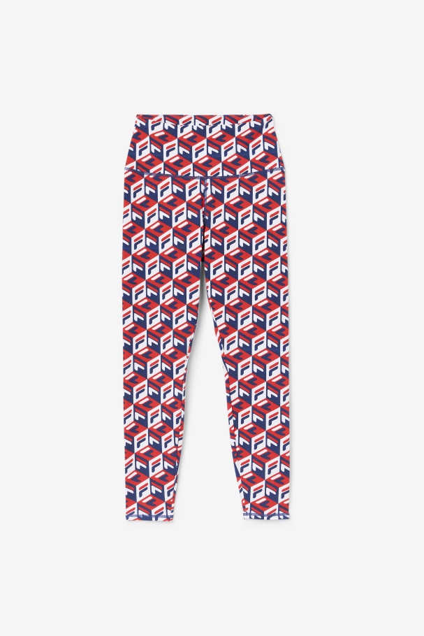 Fila UK Karteras 7/8 Tight Red/Navy/White