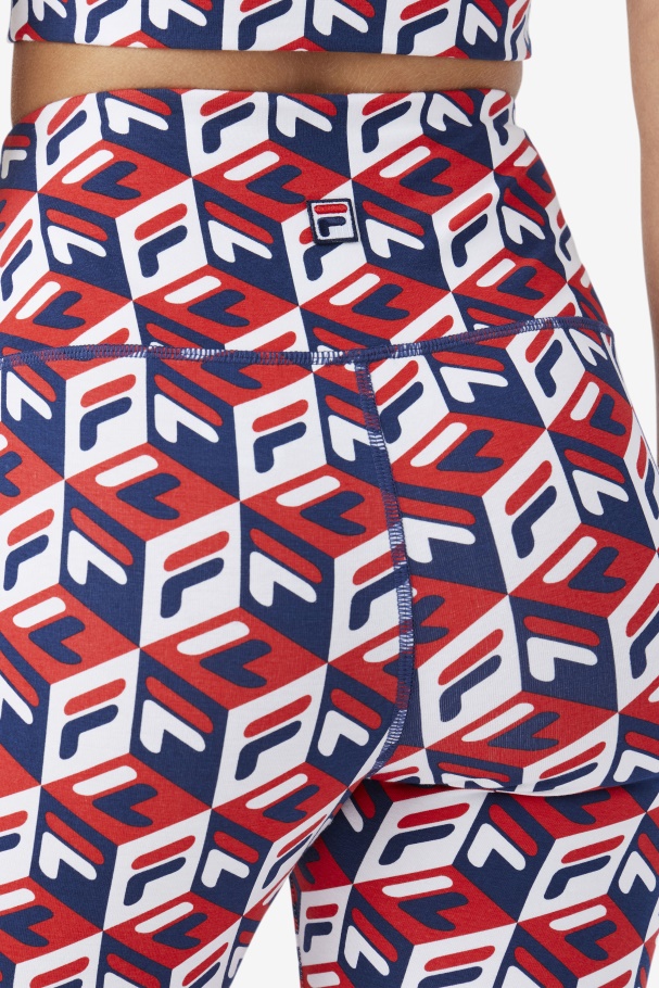 Fila UK Karteras 7/8 Tight Red/Navy/White