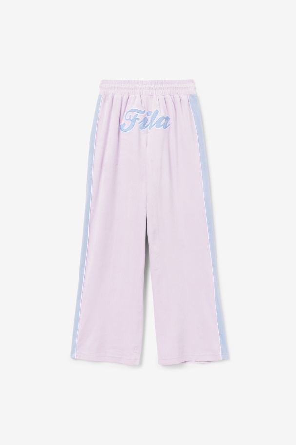 Fila UK Valery Velour Pant Orchid/Blue/White