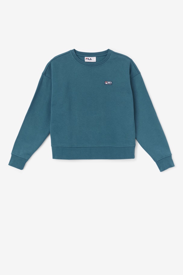 Blue Coral Fila UK Stina Crew