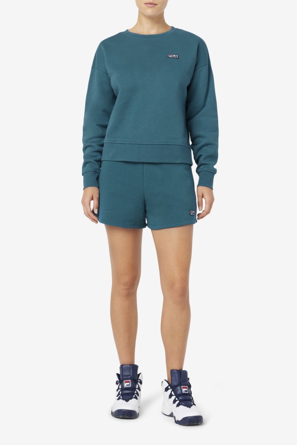 Blue Coral Fila UK Stina Crew
