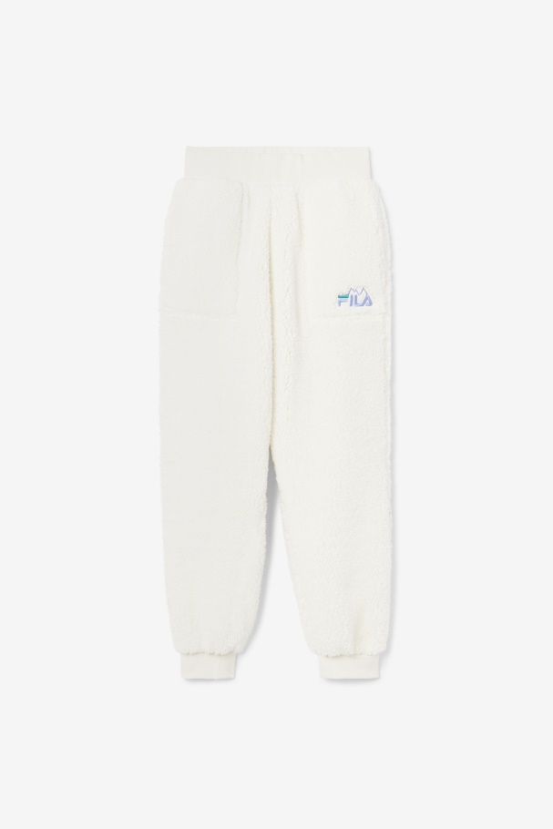 Fila UK Egret/Jacaranda/Deep Lake Freyja Sherpa Jogger