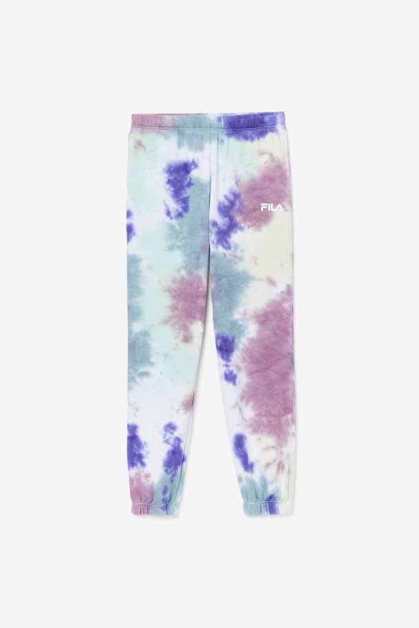 Raleigh Tie Dye Jogger Fila UK Aruba Blue Tie Dye