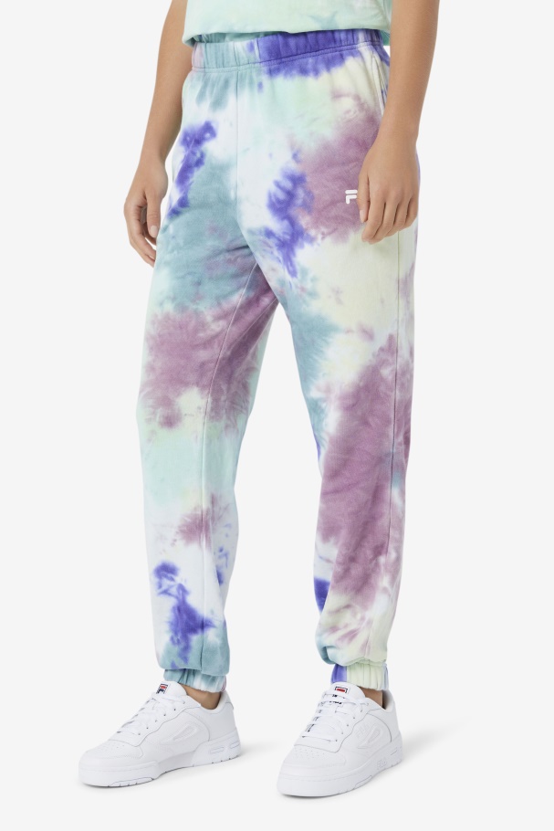 Raleigh Tie Dye Jogger Fila UK Aruba Blue Tie Dye