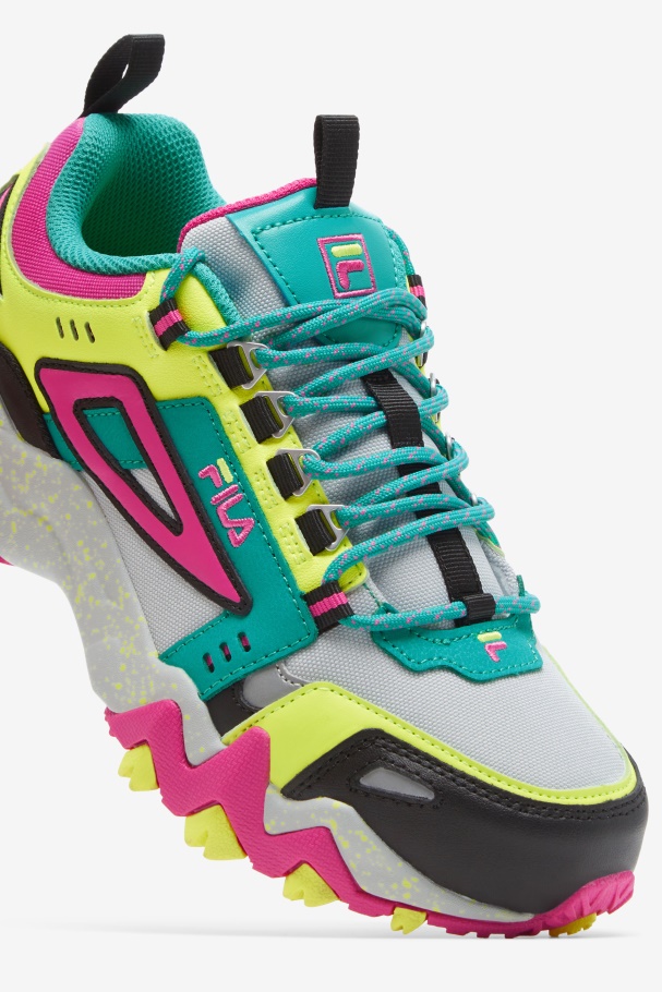 Highrise/Ceramic/Fuchsia Rose Women\'s Oakmont Tr Fila UK