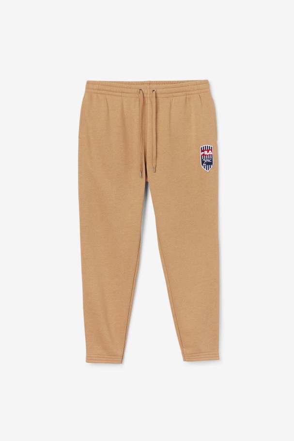 2Pac Patch Jogger Fila UK Tobacco Brown