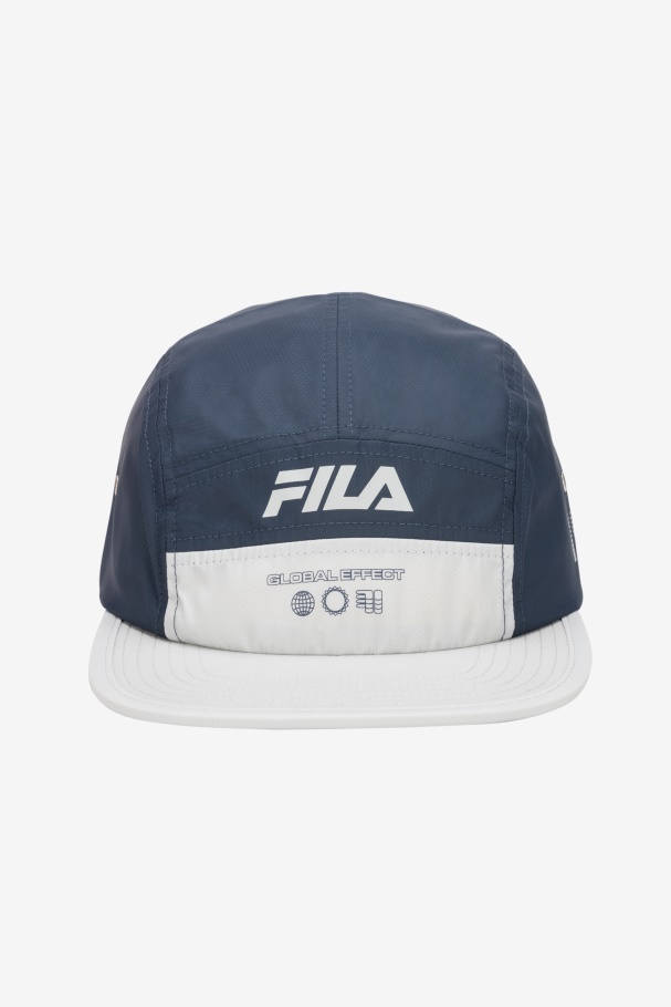 Fila UK Navy/Stone 5 Panel Camper Hat