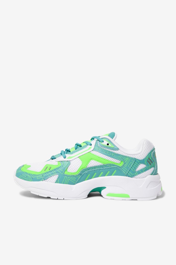 Men\'s Archive Rjv Fila UK White/Ceramic/Green