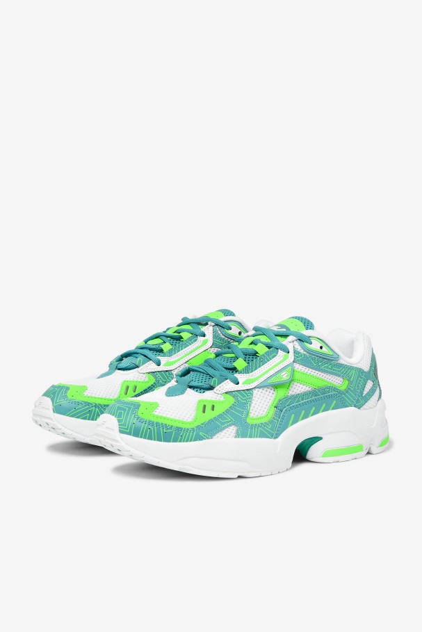 Men\'s Archive Rjv Fila UK White/Ceramic/Green