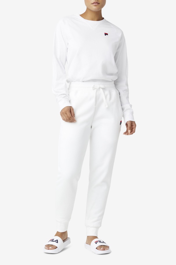 Chardon Jogger White Fila UK
