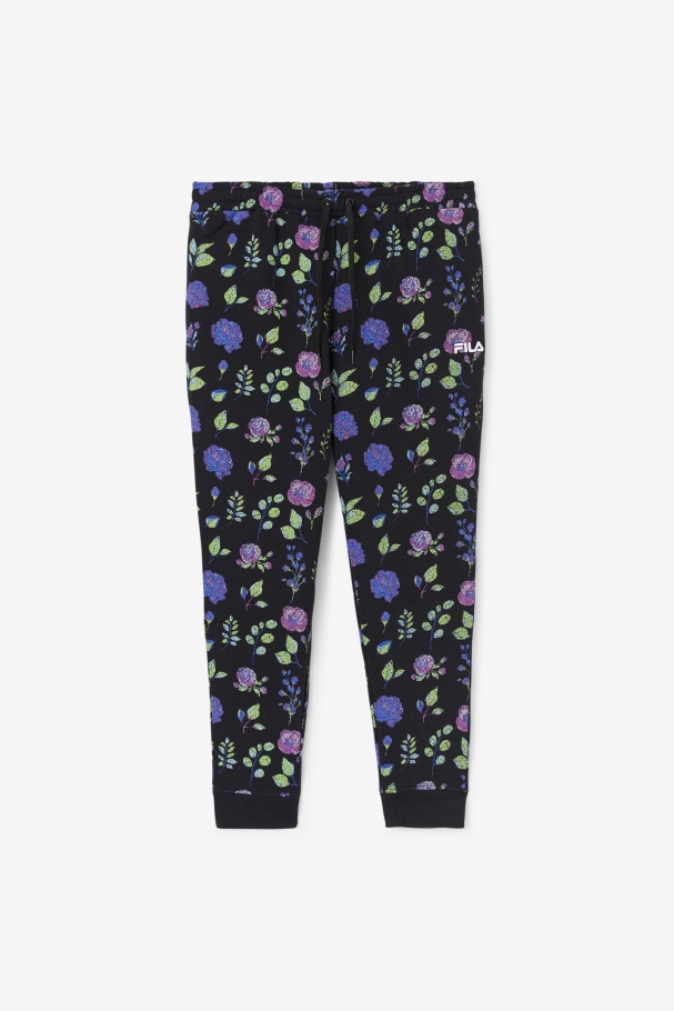 Fila UK Hemlock Jogger Black/Floral Print