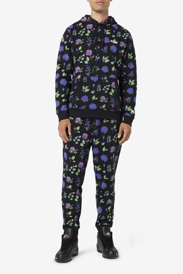 Fila UK Hemlock Jogger Black/Floral Print