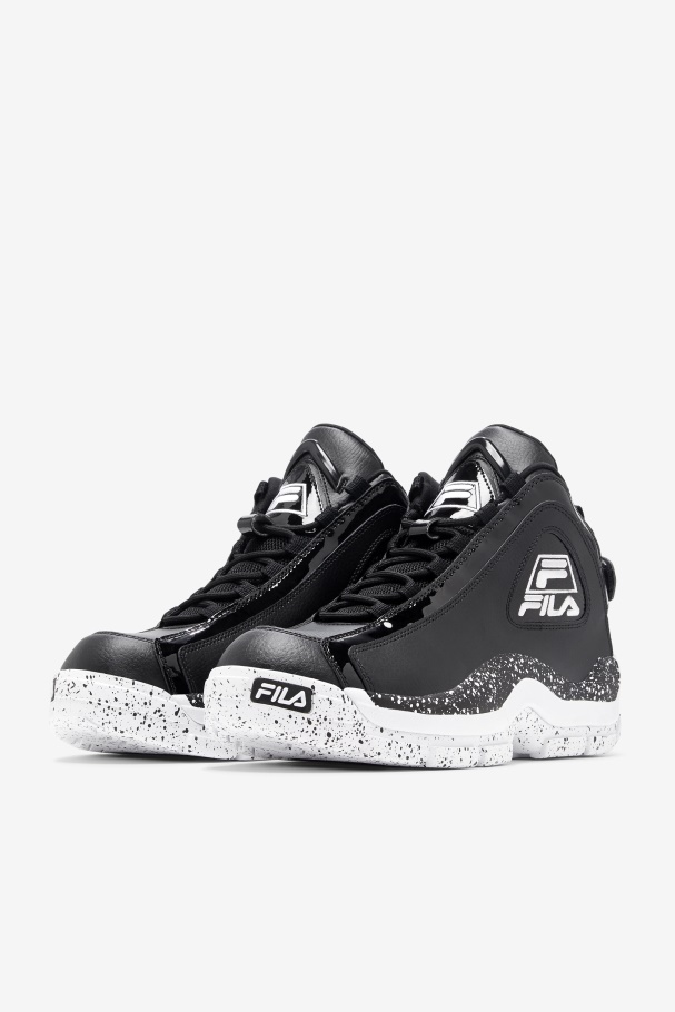 Black/White Men\'s Grant Hill 2 Fila UK