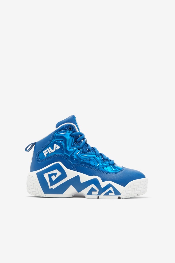 Fila UK Blue/White Little Kids' Mb Night Walk