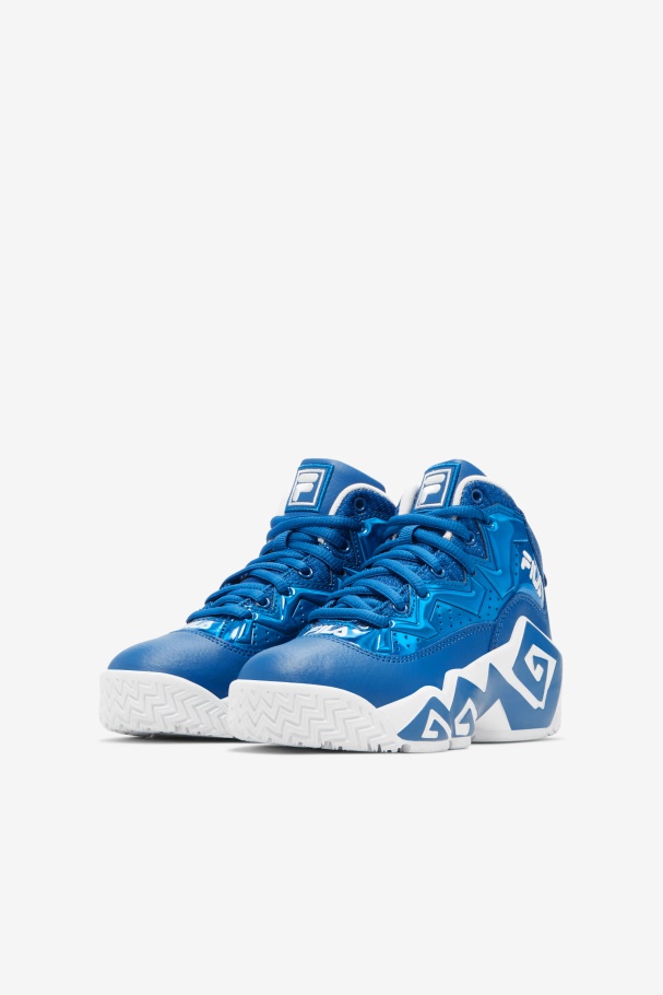 Fila UK Blue/White Little Kids\' Mb Night Walk