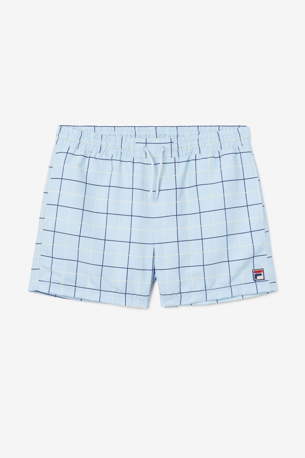 Fila UK Blue/Navy/Tender Yellow Linecall Swim Short