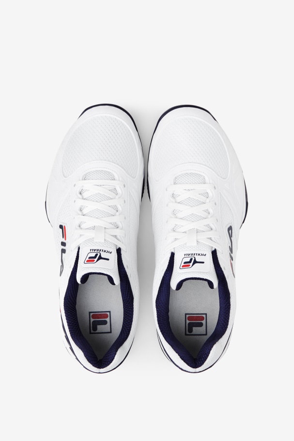 Fila UK White/Navy/Red Men\'s volley zone