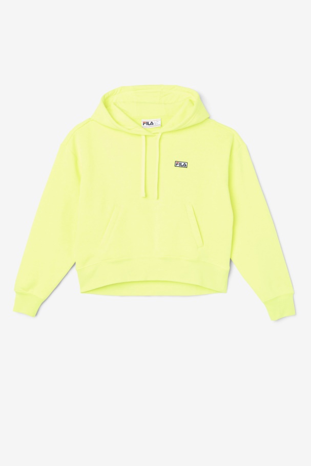 Marina Hoodie Fila UK Yellow
