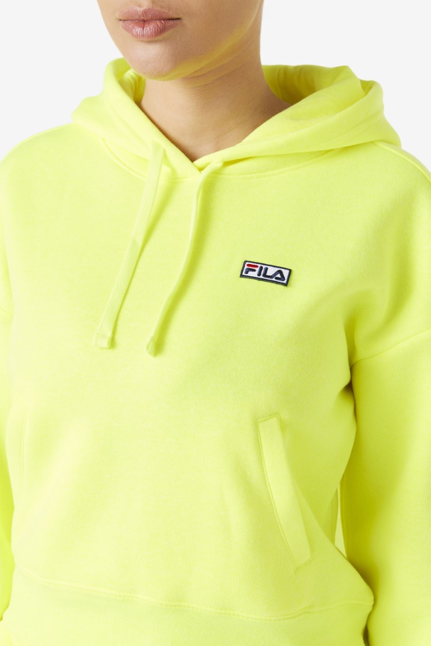 Marina Hoodie Fila UK Yellow