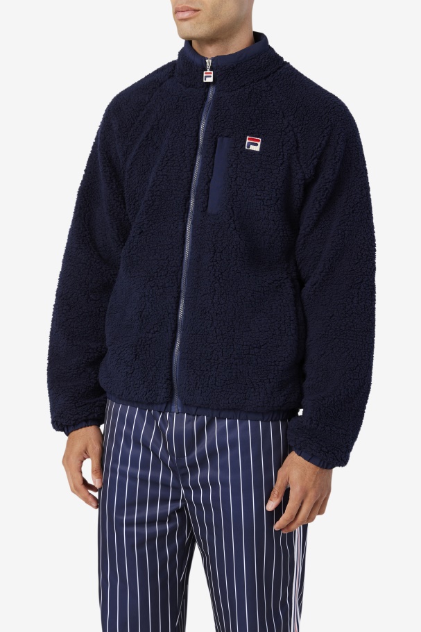 Yuri Jacket Peacoat Fila UK