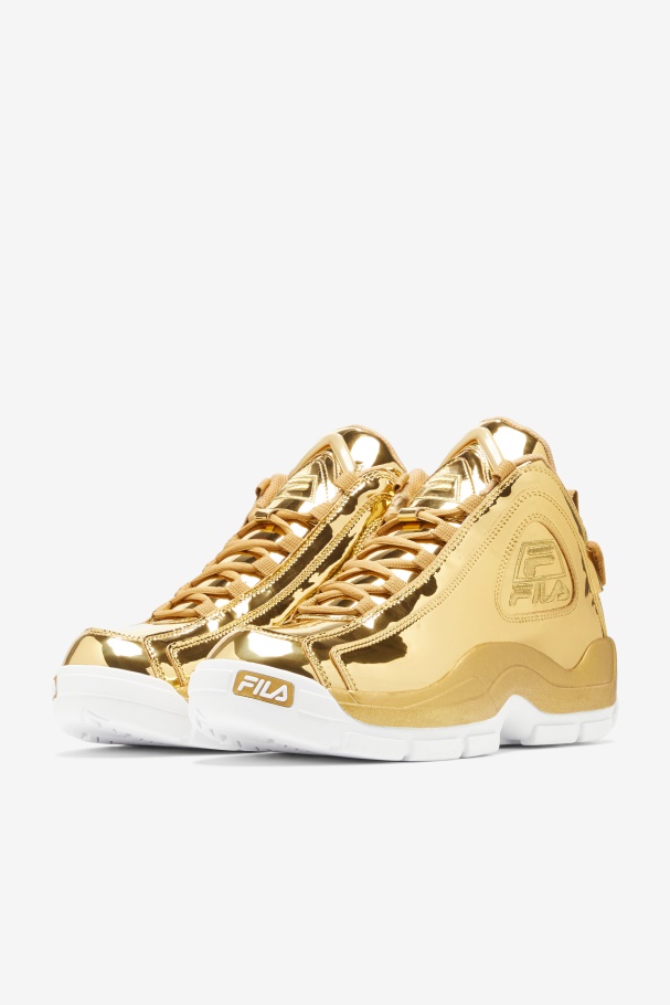 Grant Hill 2 Metallic Metallic Gold Fila UK