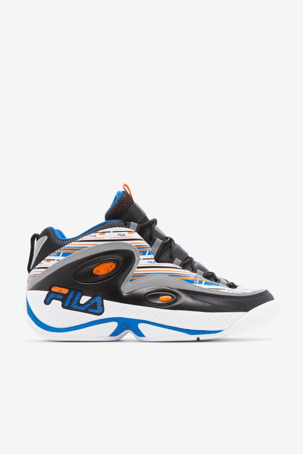 Fila UK White/Orange/Blue Men's Grant Hill 3