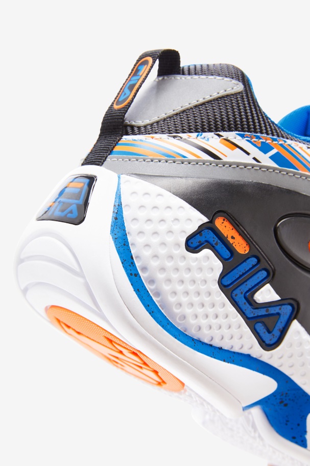 Fila UK White/Orange/Blue Men\'s Grant Hill 3