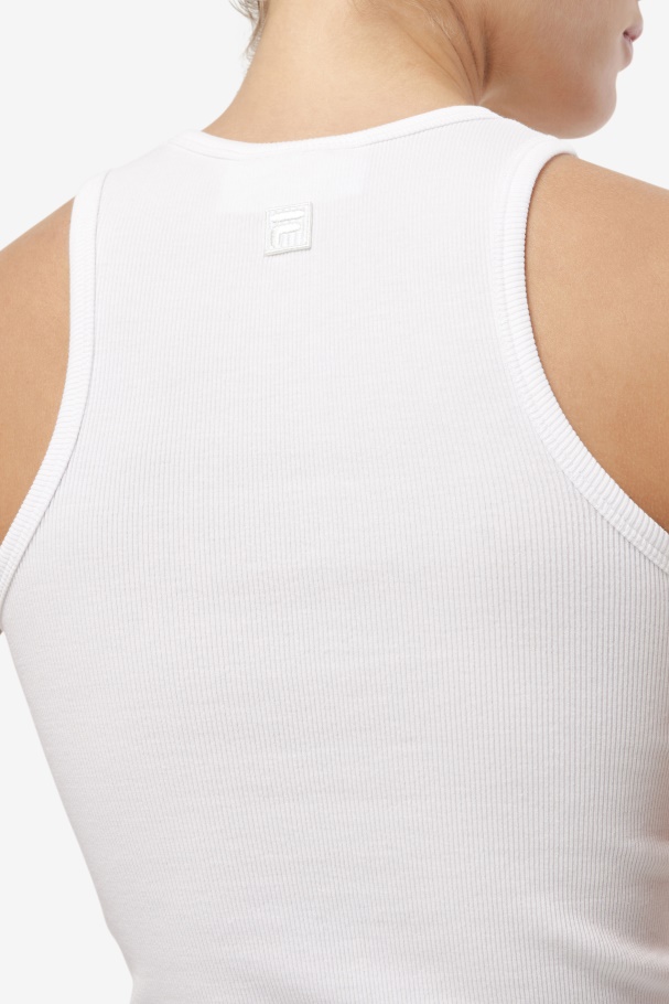 Alexia Tank White Fila UK