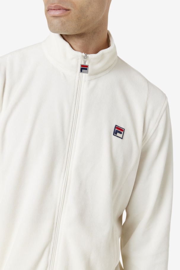 Gardenia O-Fit Velour Jacket Fila UK