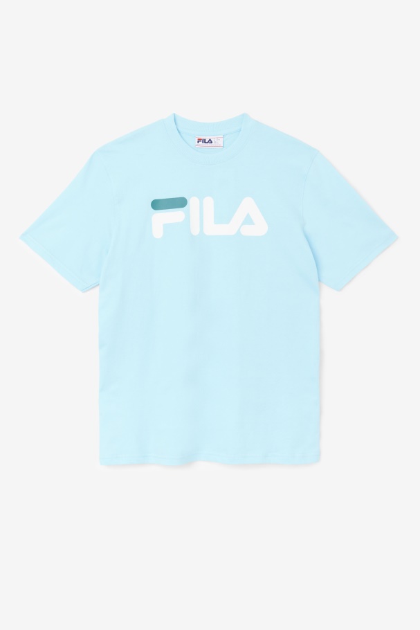 Petit Four/White/Bayou Men's Eagle Tee Fila UK