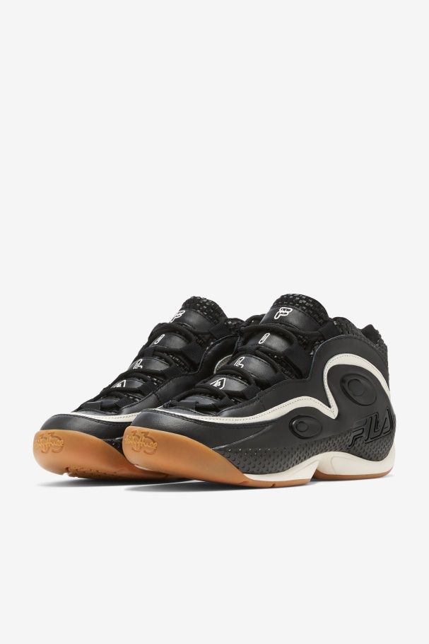 Grant Hill 3 Woven Fila UK Black/Gardenia/Gum